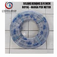 Harga Selang Air Per Meter Ukuran 3/4